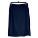 Max Mara Skirt Womens 6 Black Knee Length Pencil Silhouette