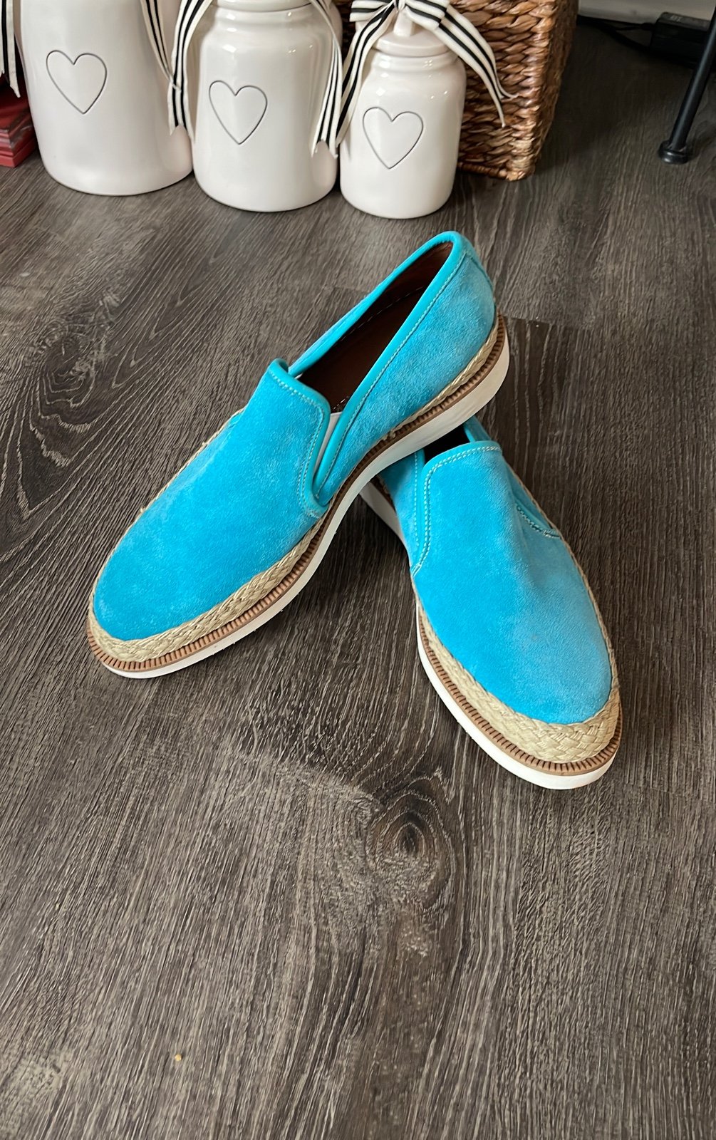 New Mens Donald Pliner casual slip-on shoes