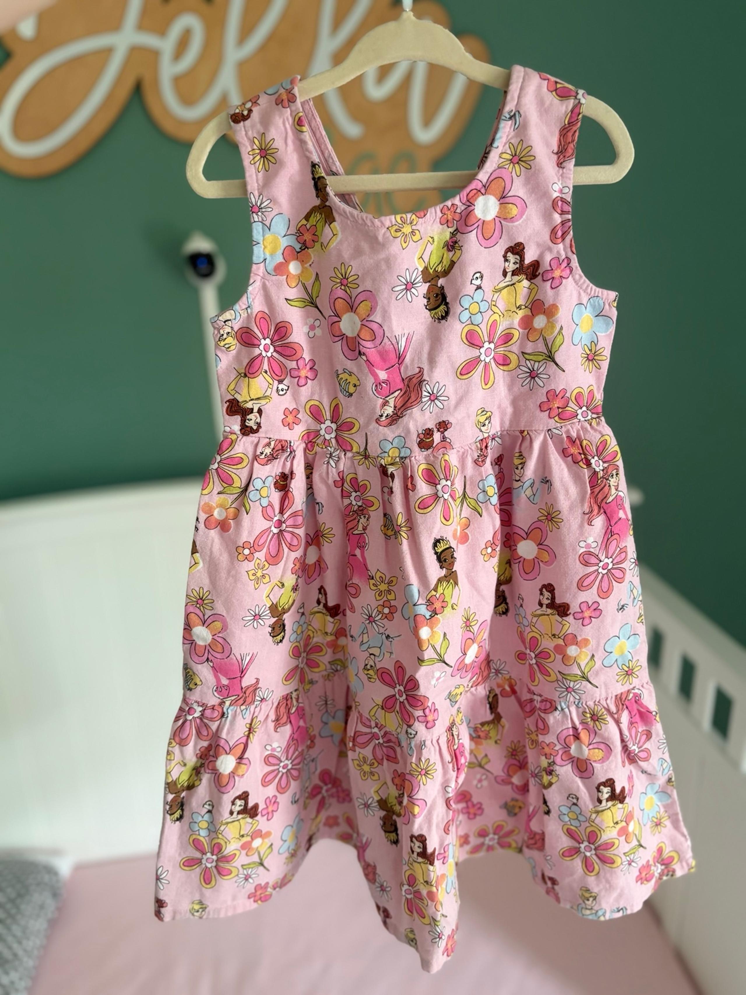 Jumping beans x Dinsey Princess girls size 5 cotton blend dress
