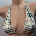 NEW Super Sexy Plaid Bling Stripper Pole Dancer Outfit Set OS
