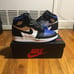 Nike air jordan 1 royal toe 1 GS sizes