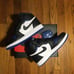 Nike air jordan 1 royal toe 1 GS sizes