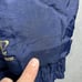 Vintage Notre Dame Logo Athletic Puffer Jacket Blue Gold Size Large Hooded-Read