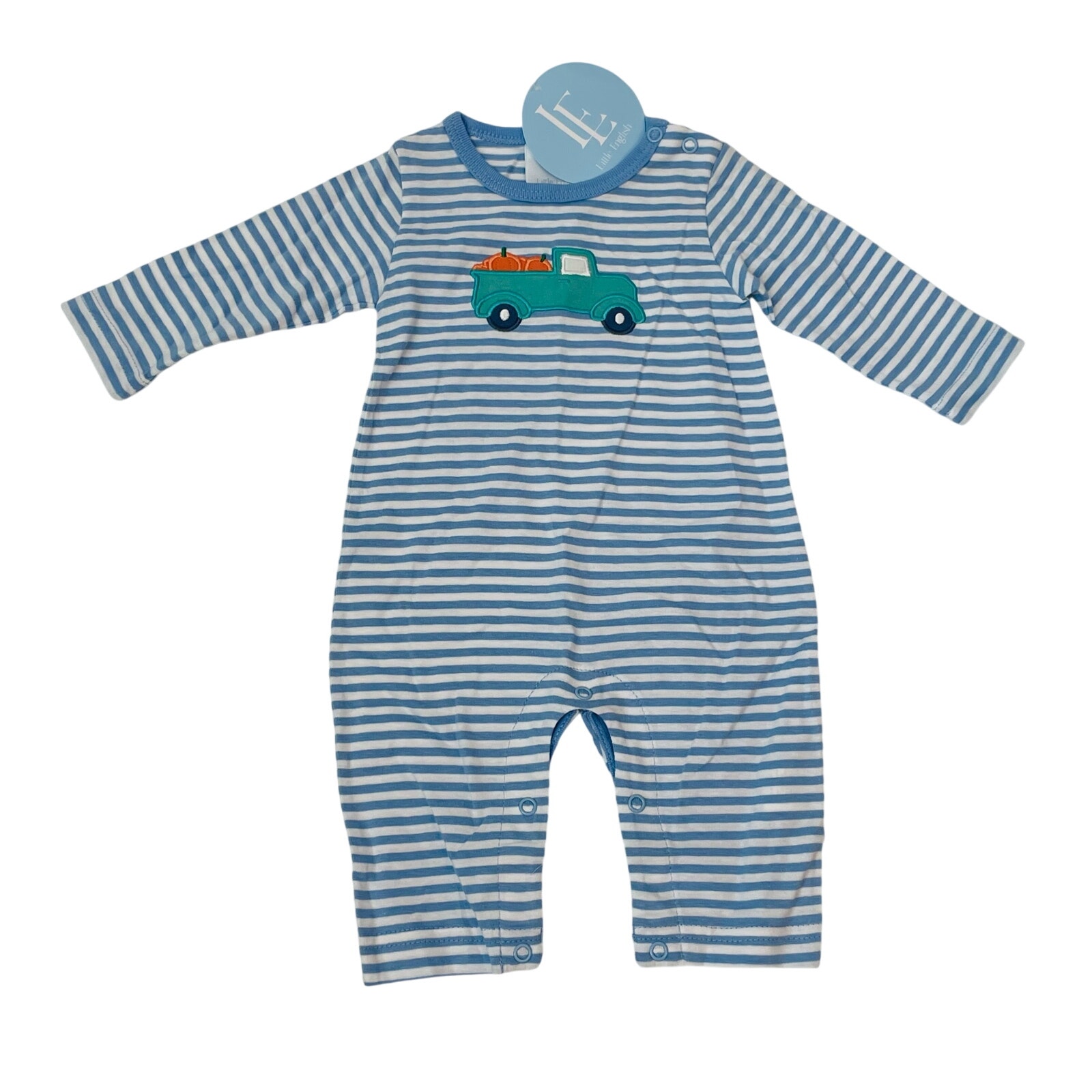 NWT Little English 3M Pumpkin Romper