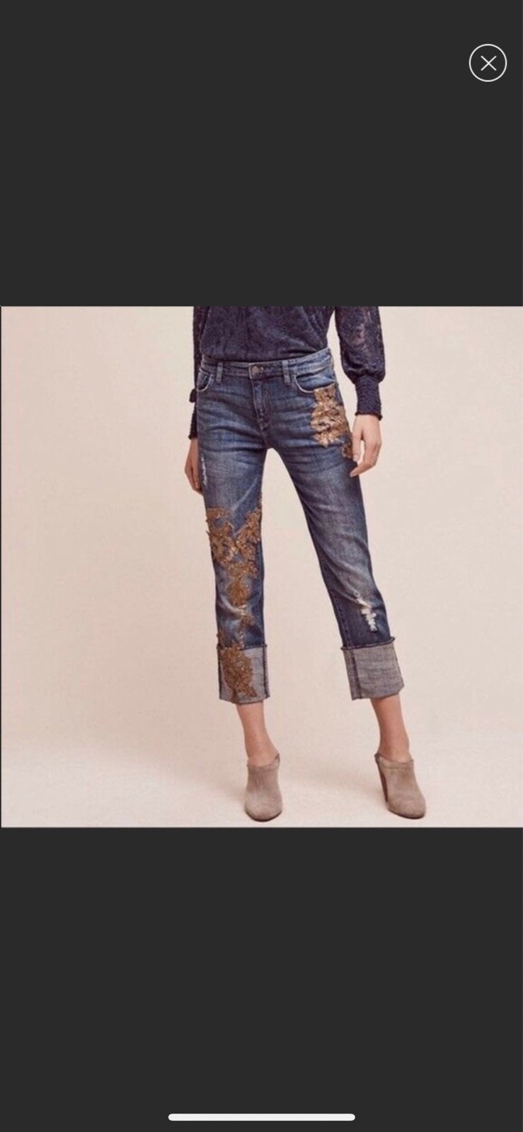 アルマーニジーンズARMANI JEANS コットン切替デニムジャケット