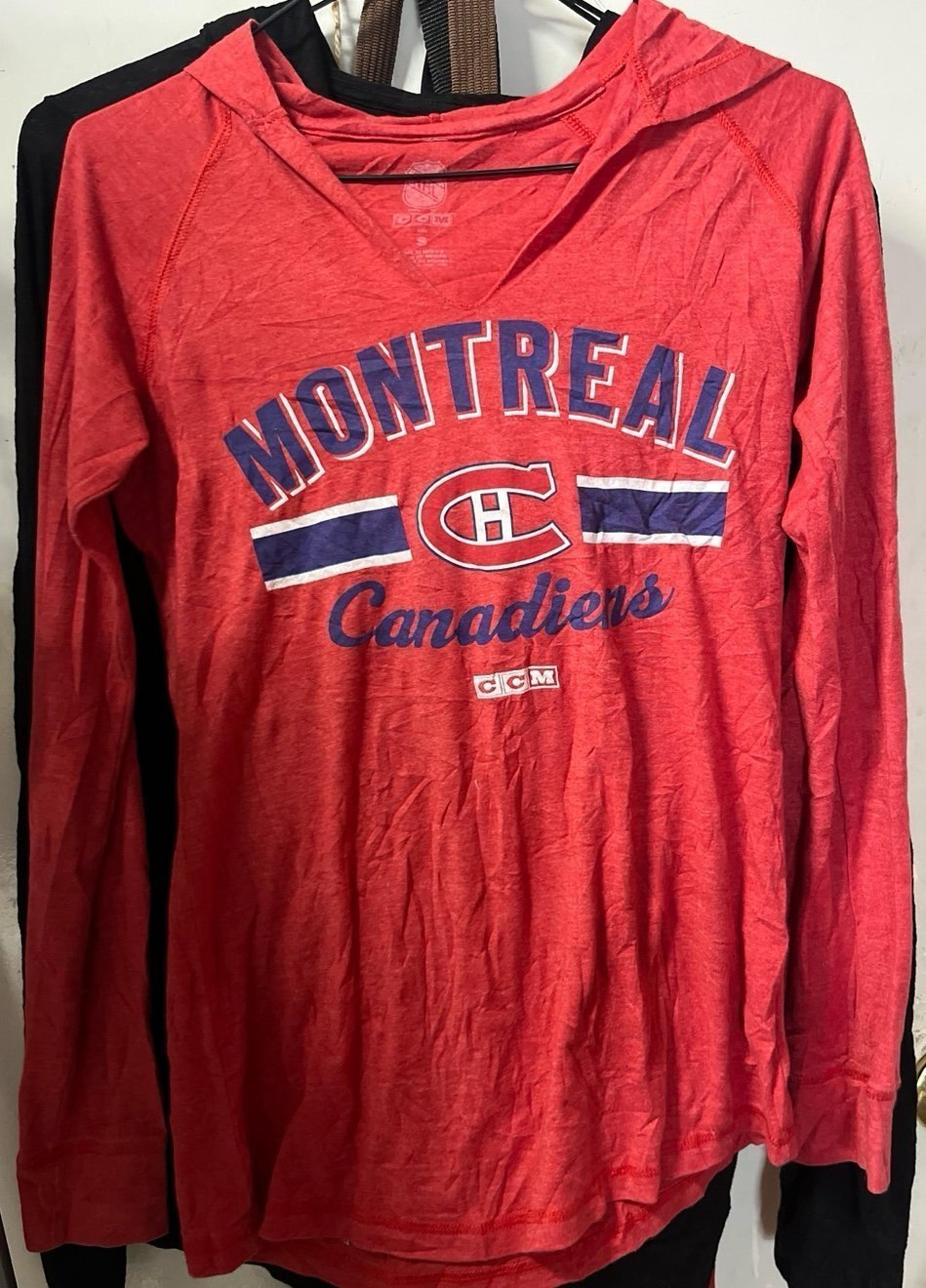 NHL Montreal Canadian red women’s hoodie long sleeve small