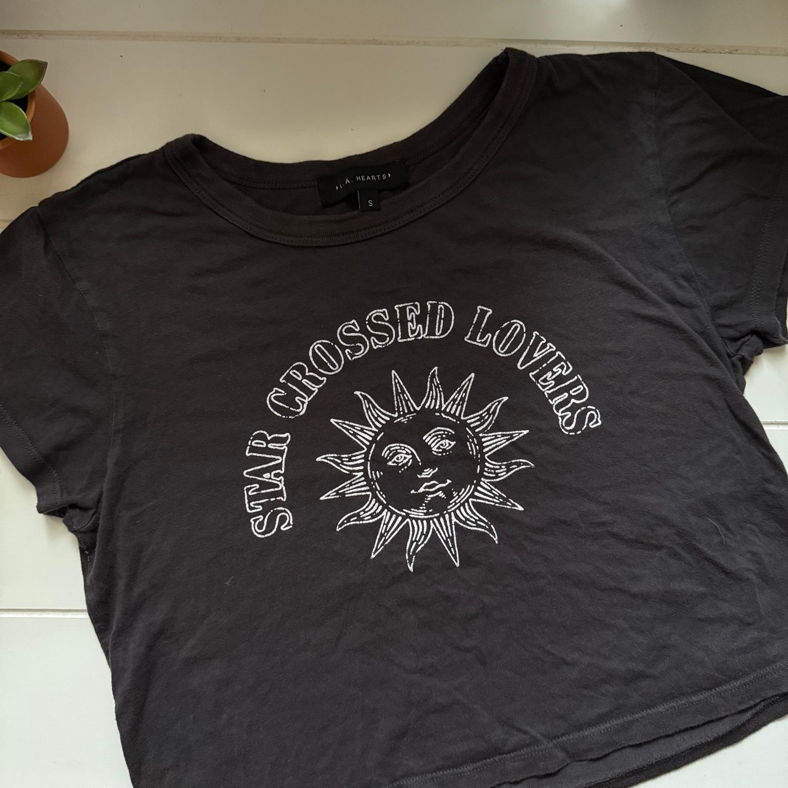 PacSun LA hearts Vintage graphic crop top