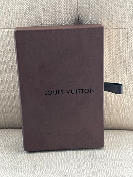 Louis Vuitton Empty Box Brown Gift Box 5.25 X 3.5 in Small Box Authentic