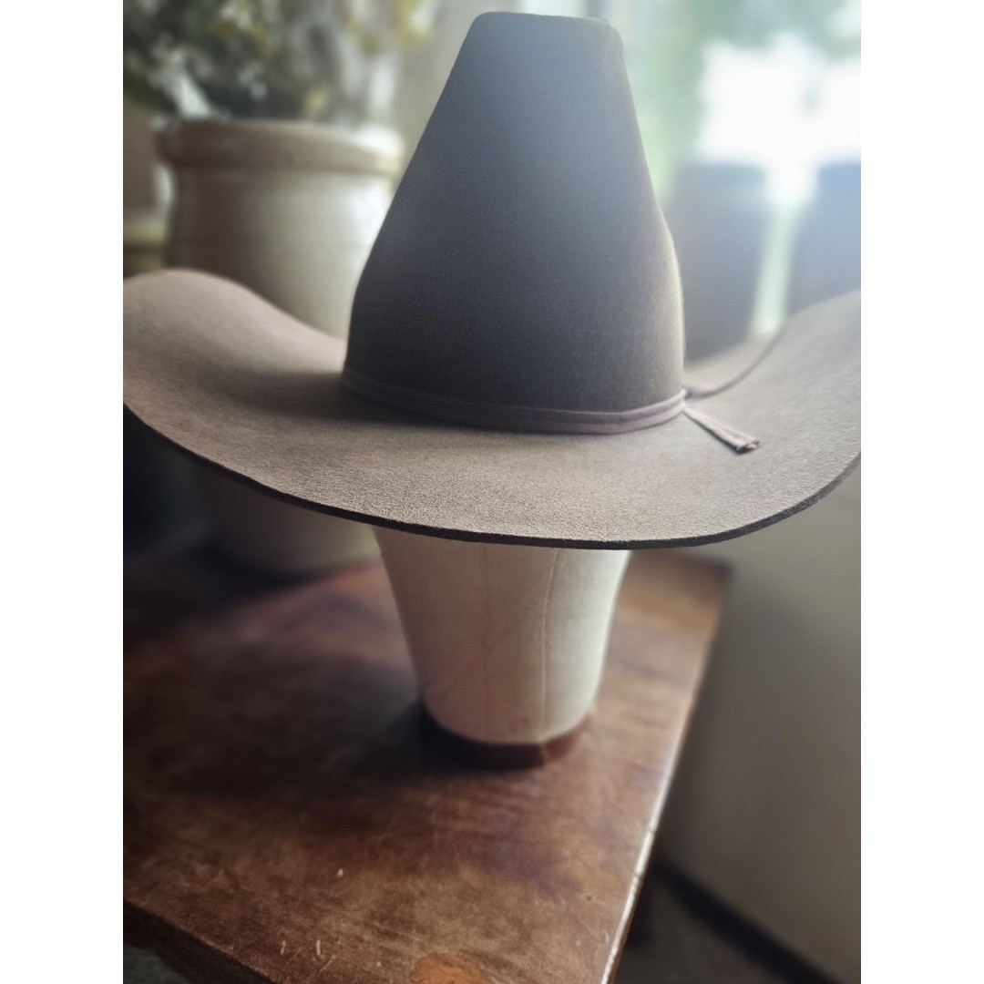 Resistol 3X Beaver Self Conforming Cowboy Hat Size 7 4 Brim Sorrel Hi Sierra