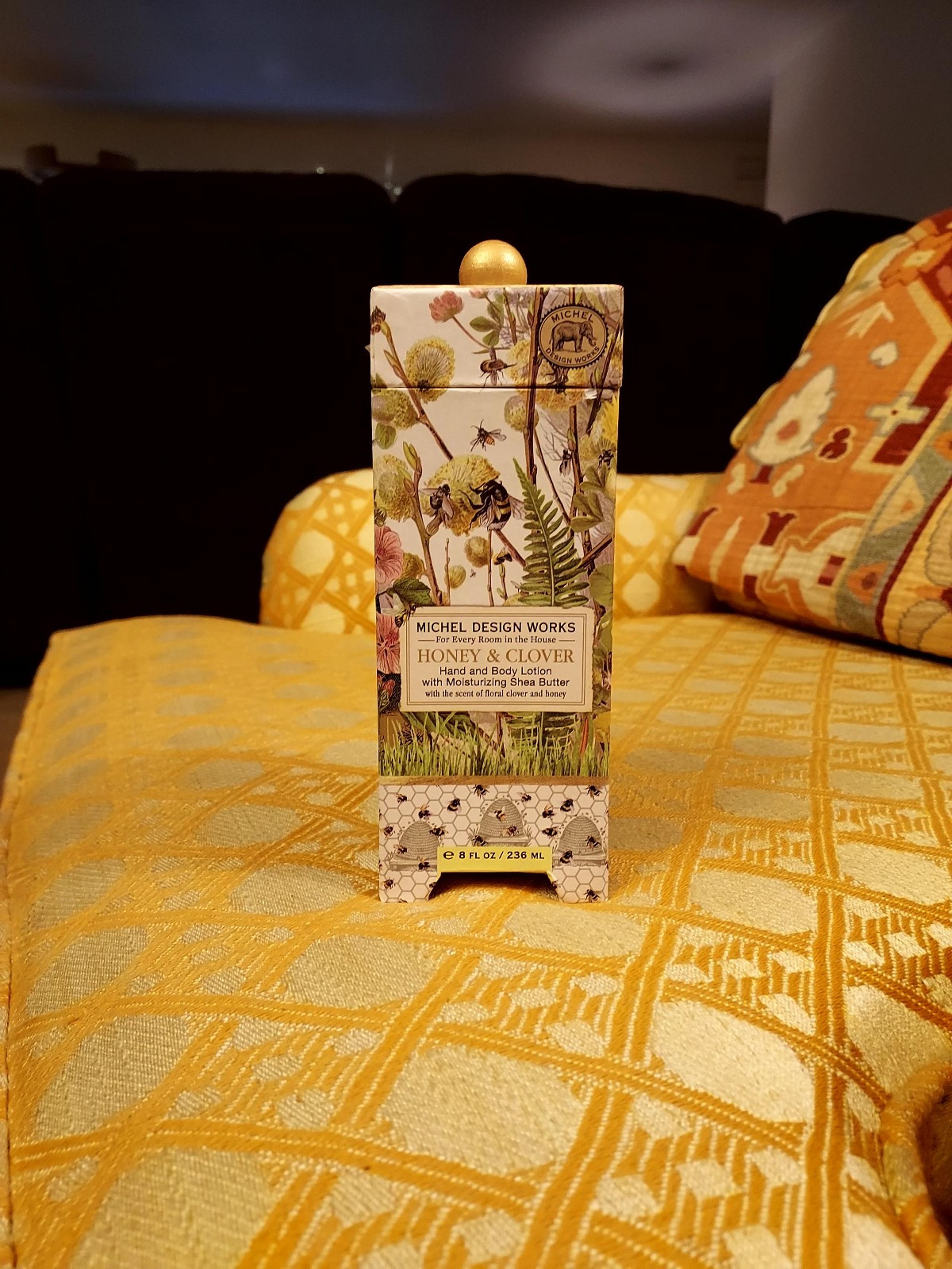 Michel Design Works lotion, honey and clover scent, 8 fl oz
