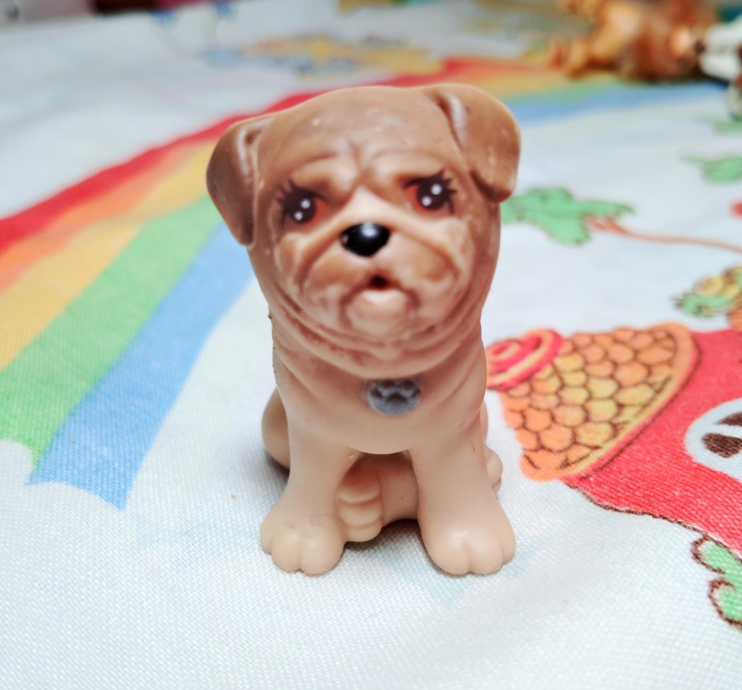 Vintage Littlest Pet Shop Happy Pug
