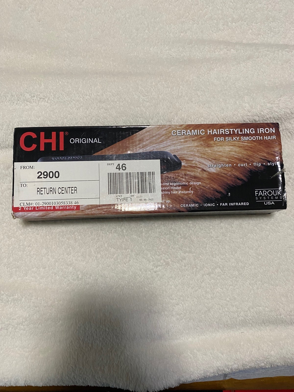 Chi ceramic flat iron