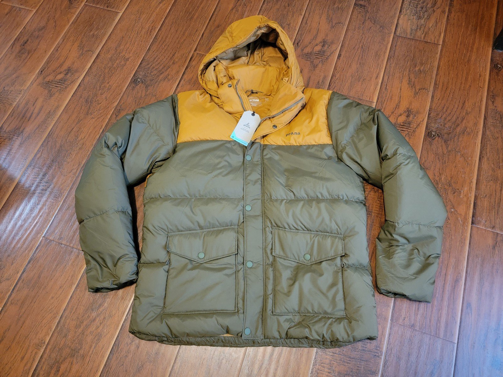 NWT Prana Timber Trail Down Filled Puffer Winter Jacket