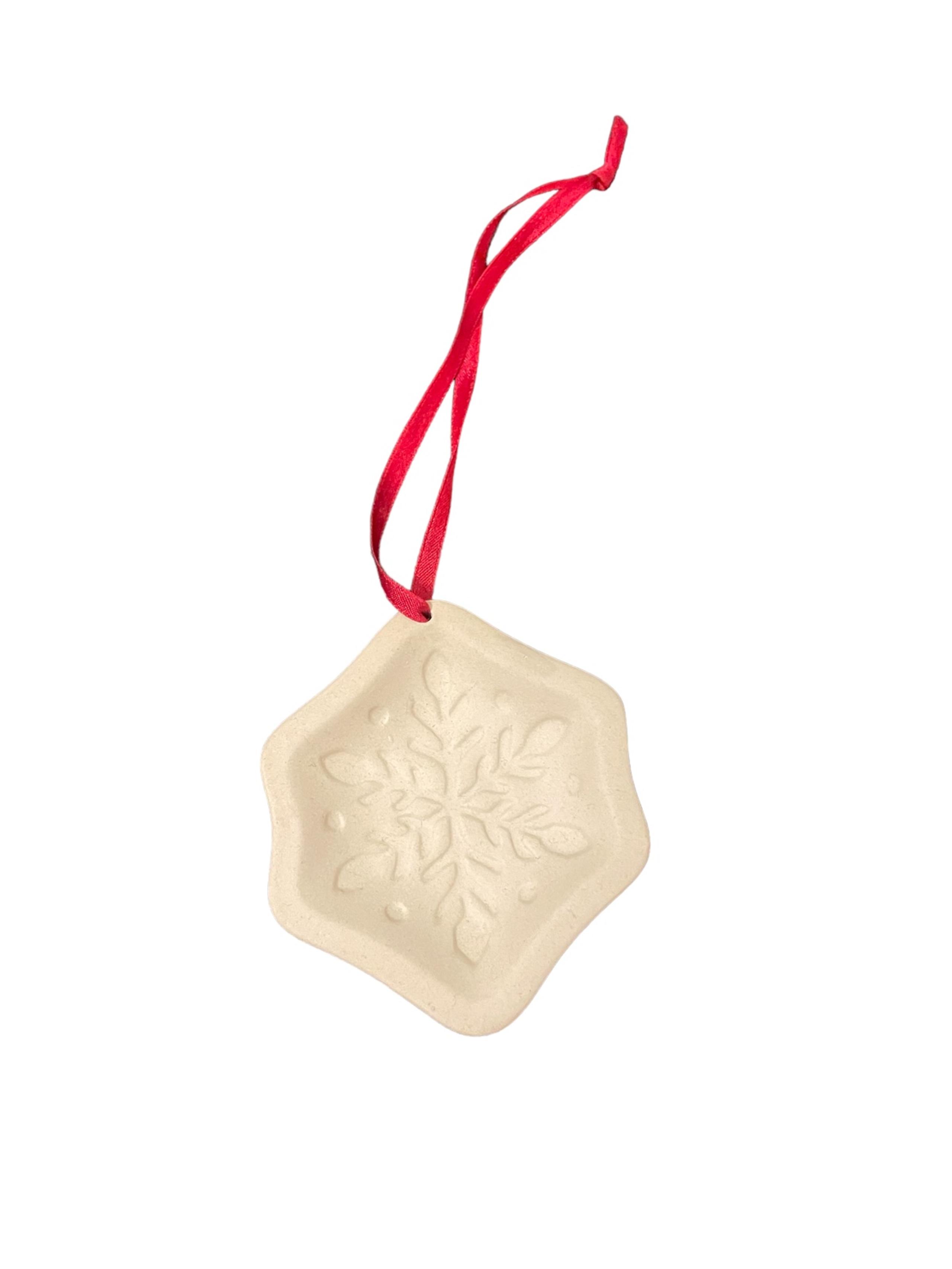 Longaberger Snowflake Christmas Ornament