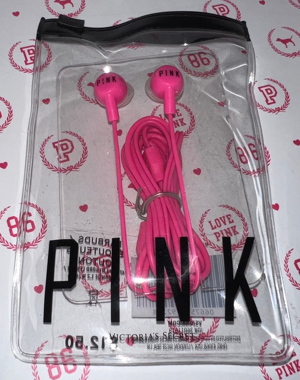 NEW VS PINK EARBUDS