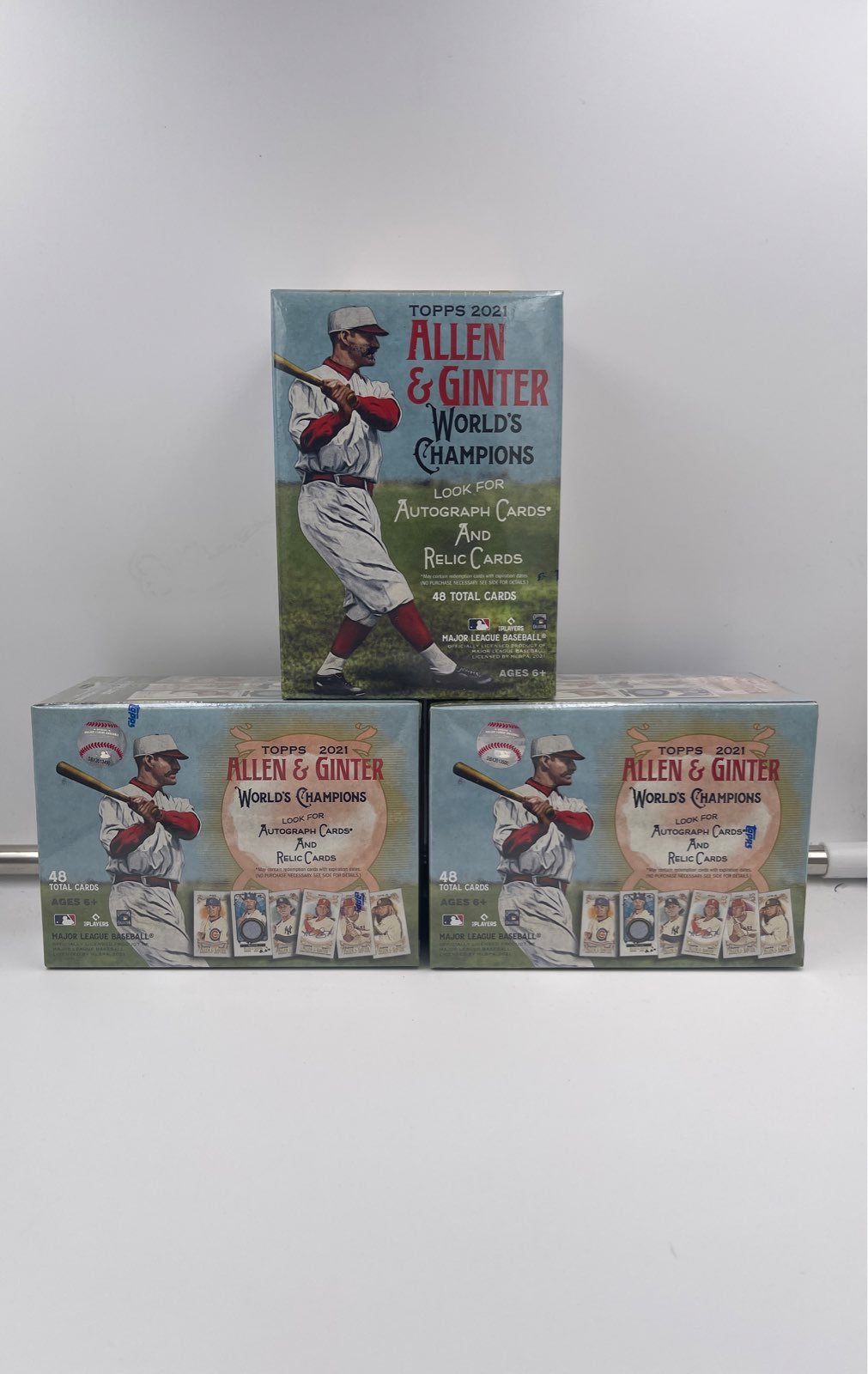 2021 Topps Allen and Ginter Baseball Blaster x (3)