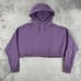 ECHT Apparel Crop Hoodies Bundle Womens Athletic Stretch Pullovers 3D Spellout M