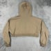 ECHT Apparel Crop Hoodies Bundle Womens Athletic Stretch Pullovers 3D Spellout M