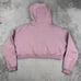 ECHT Apparel Crop Hoodies Bundle Womens Athletic Stretch Pullovers 3D Spellout M