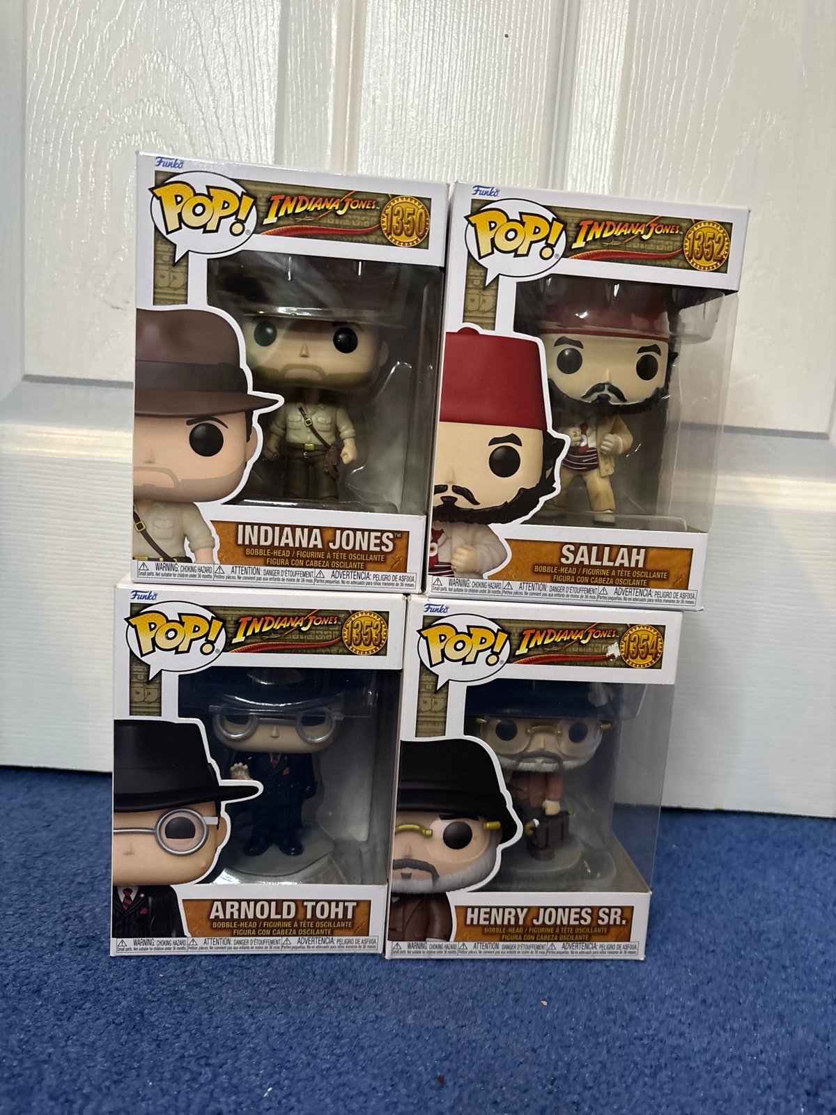 Funko Pop indiana Jones Lot
