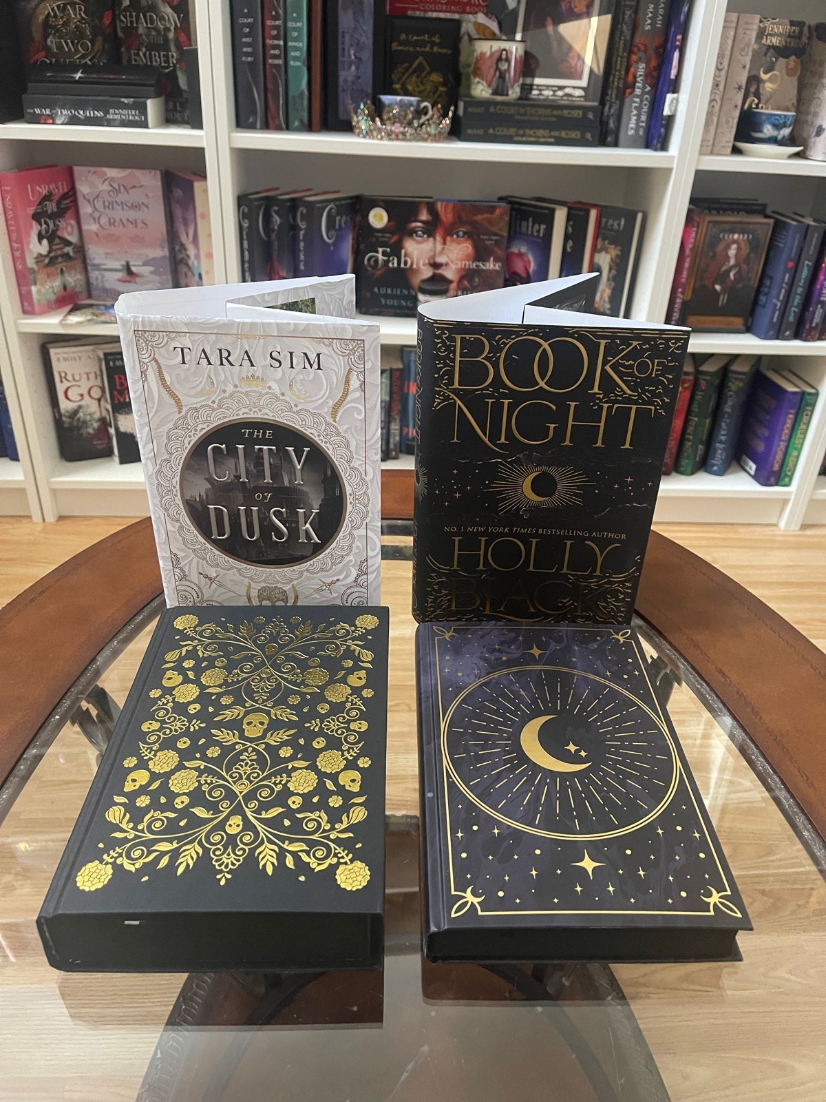 City of Dusk by Tara Sim+ Book of Night by Holly Black (FAIRYLOOT ADULT)