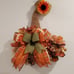 Fall Scarecrow Hat Burlap Door Wreath