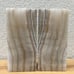 Pair Of Vintage Bookends White Onyx W/ Aztec Medallion Mayan Green Stone Emblem