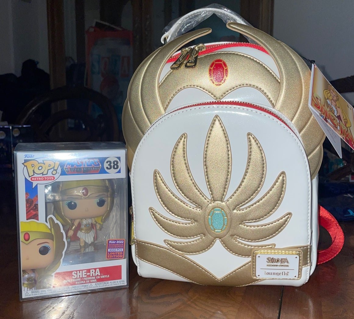 Loungefly She-Ra Backpack & Funko Pop *Wondercon Exclusive* NWT