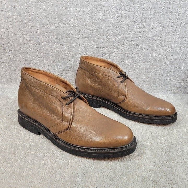Frye Mens Size 11.5 D Brown Lace Up Country Chukka Boots