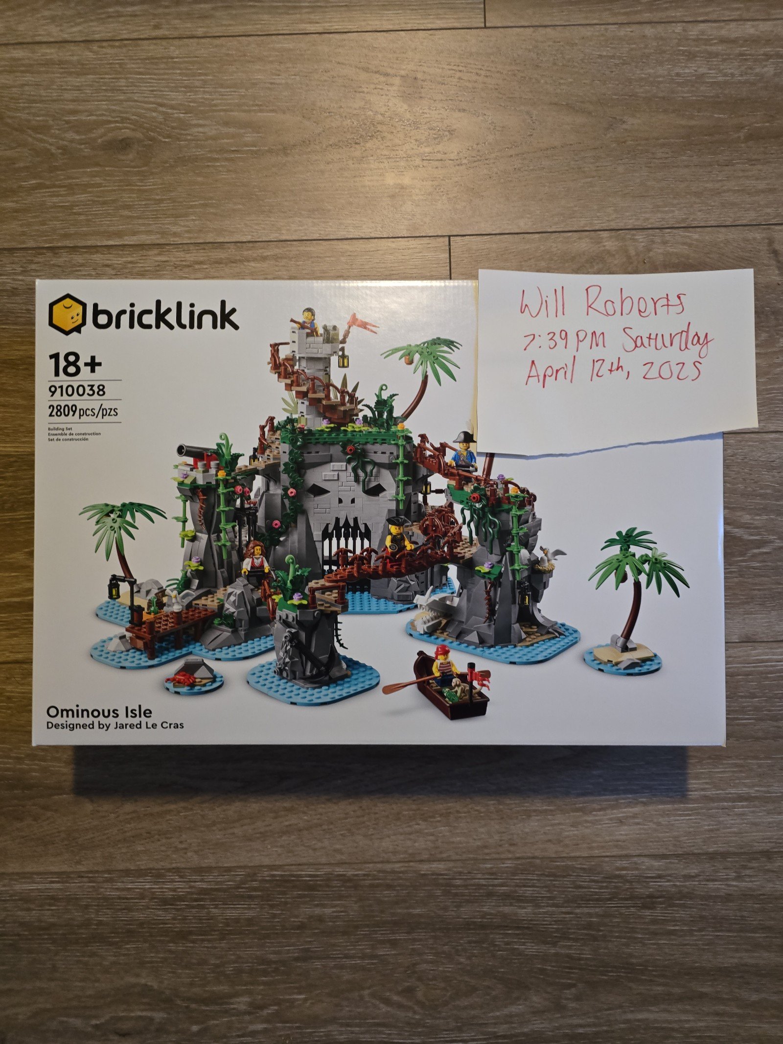 Lego Bricklink Set Ominous Isle #910038