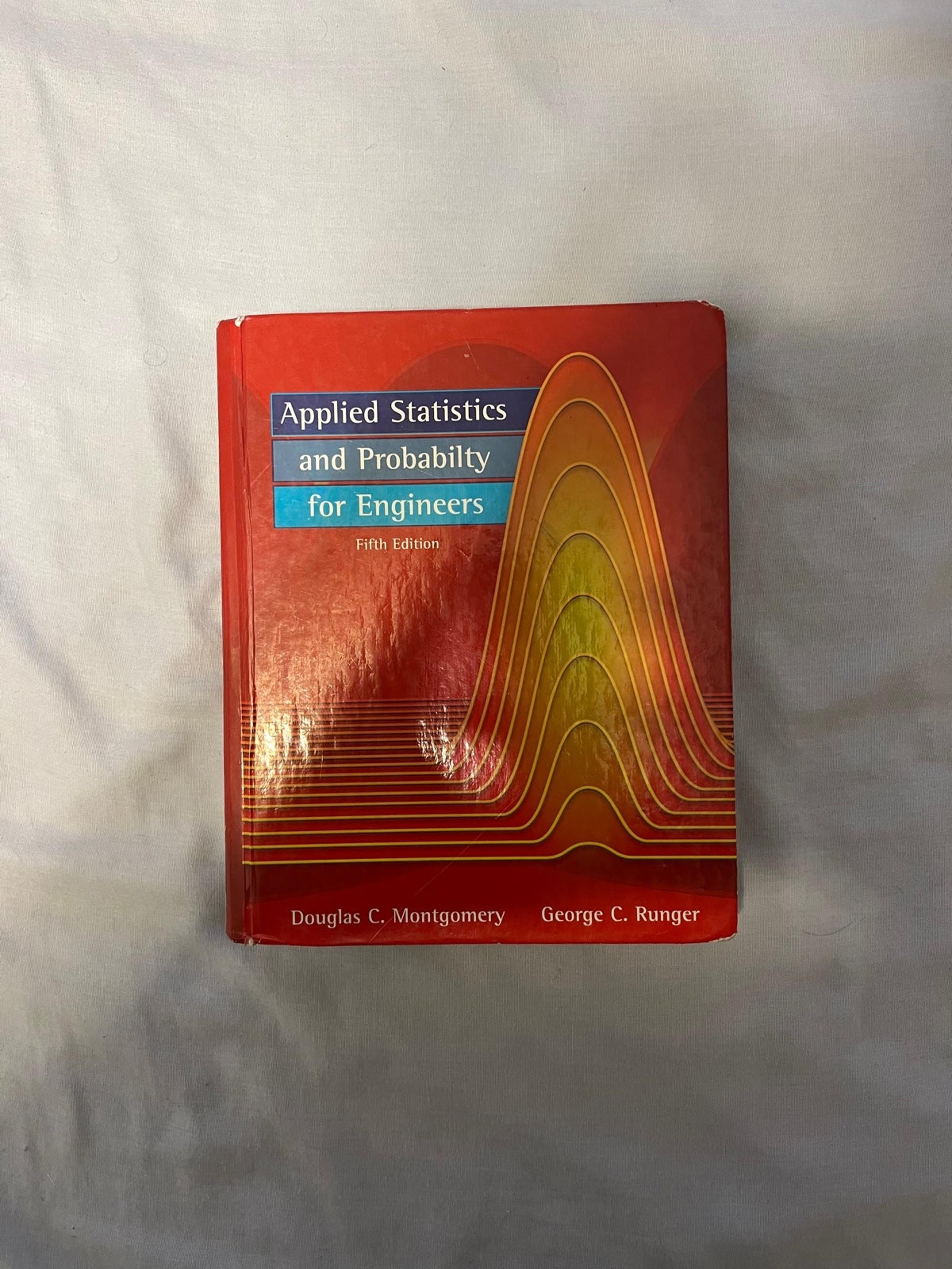 Applied Statistics and Probability for Engineers