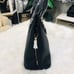 Black Pebble Textured Padlock Satchel