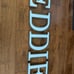 Wooden Letters for nursery EDDIE
