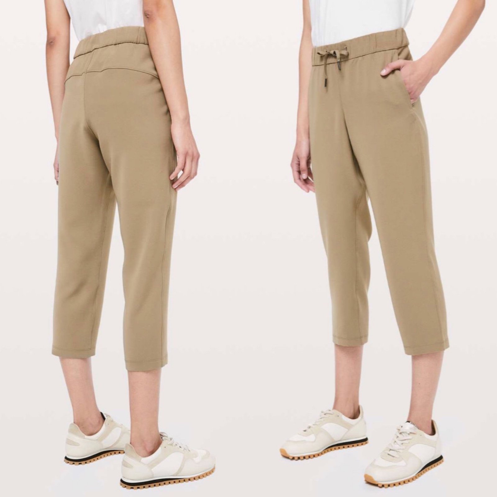 Lululemon On The Fly Crop *Woven 23 Frontier