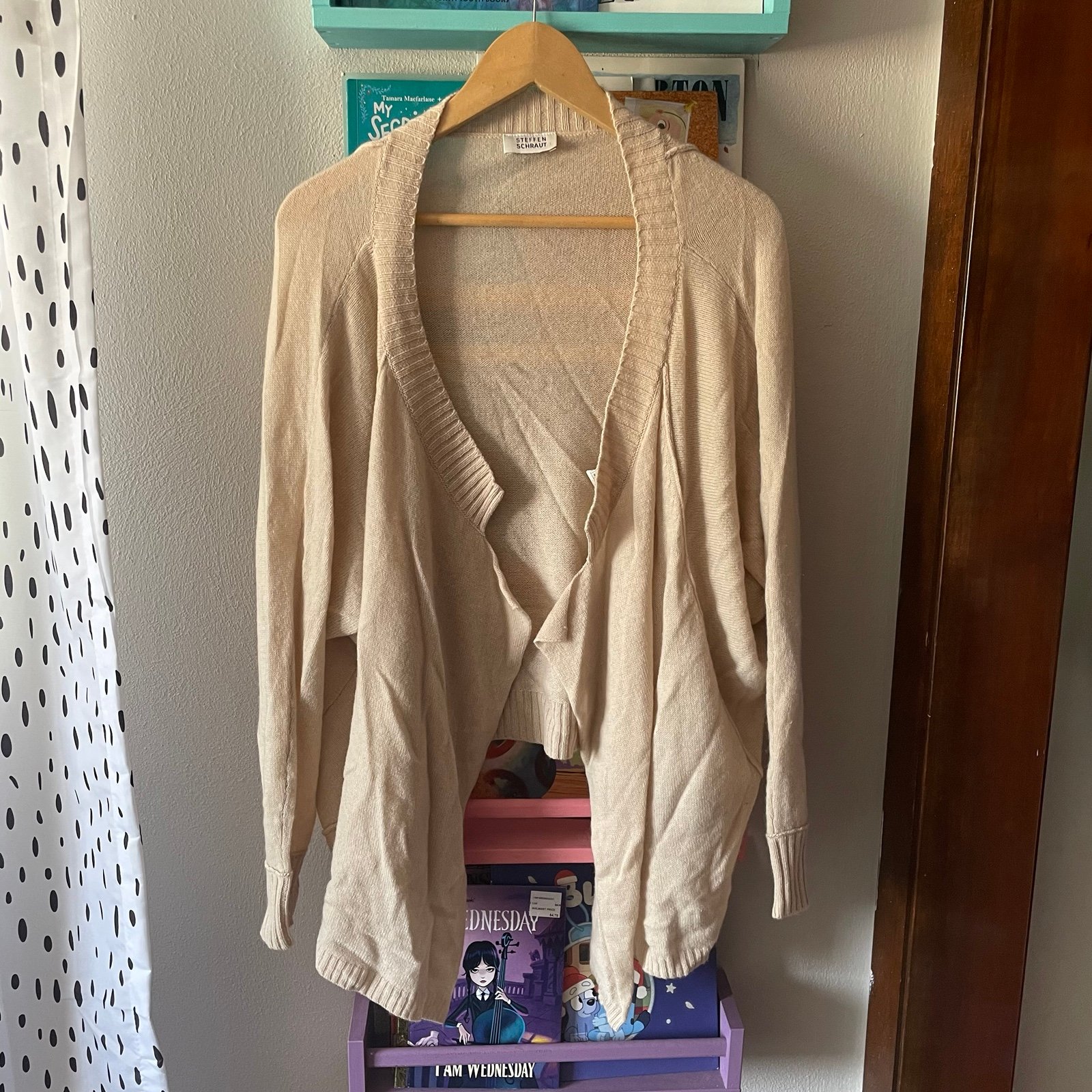 steffen schraut NWOT cashmere cardigan