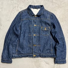 Linen 100% Premium nest robe Denim Jacket Made in Japan R-7244