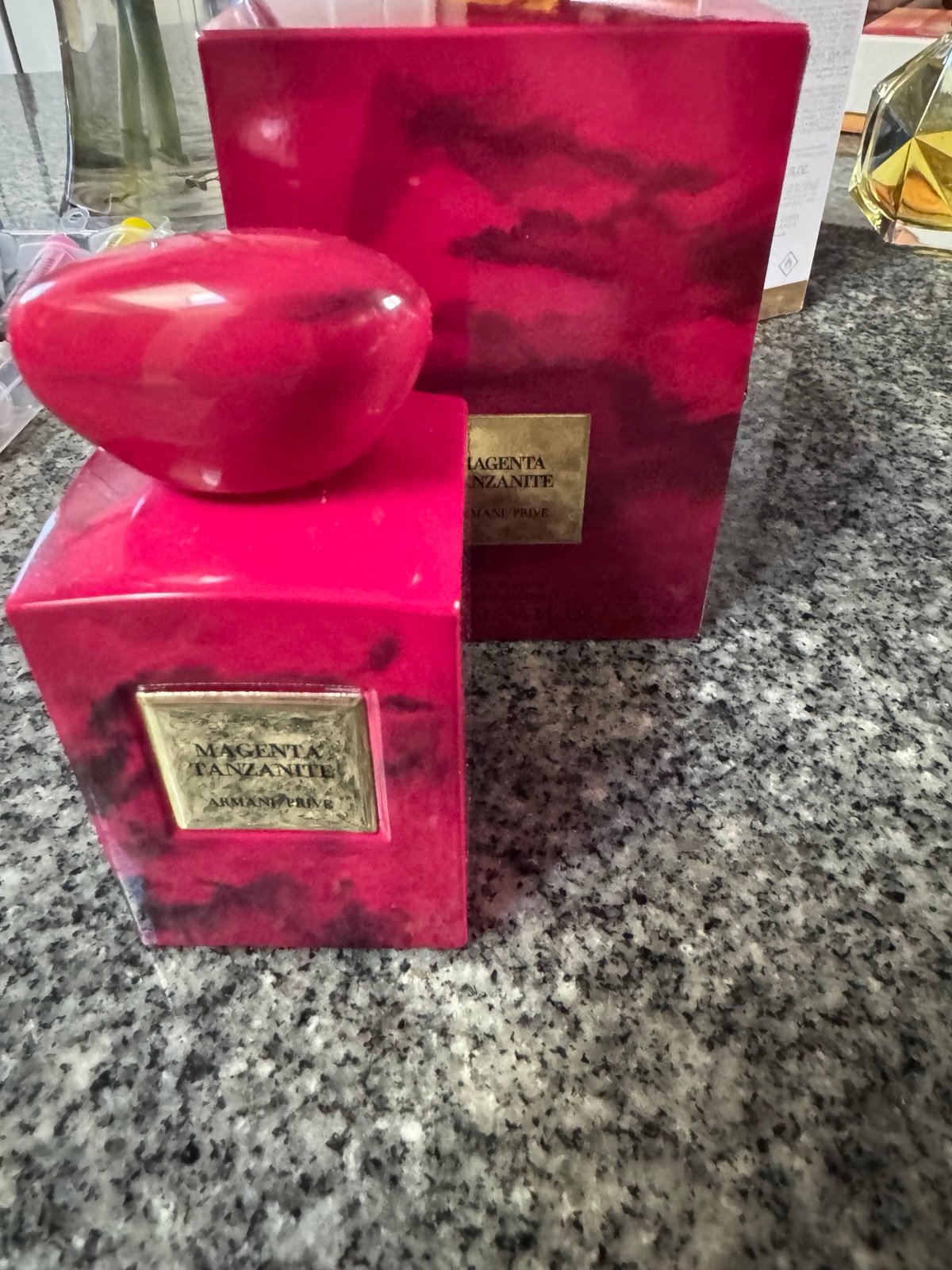 Armani prive Magenta Tanzanite