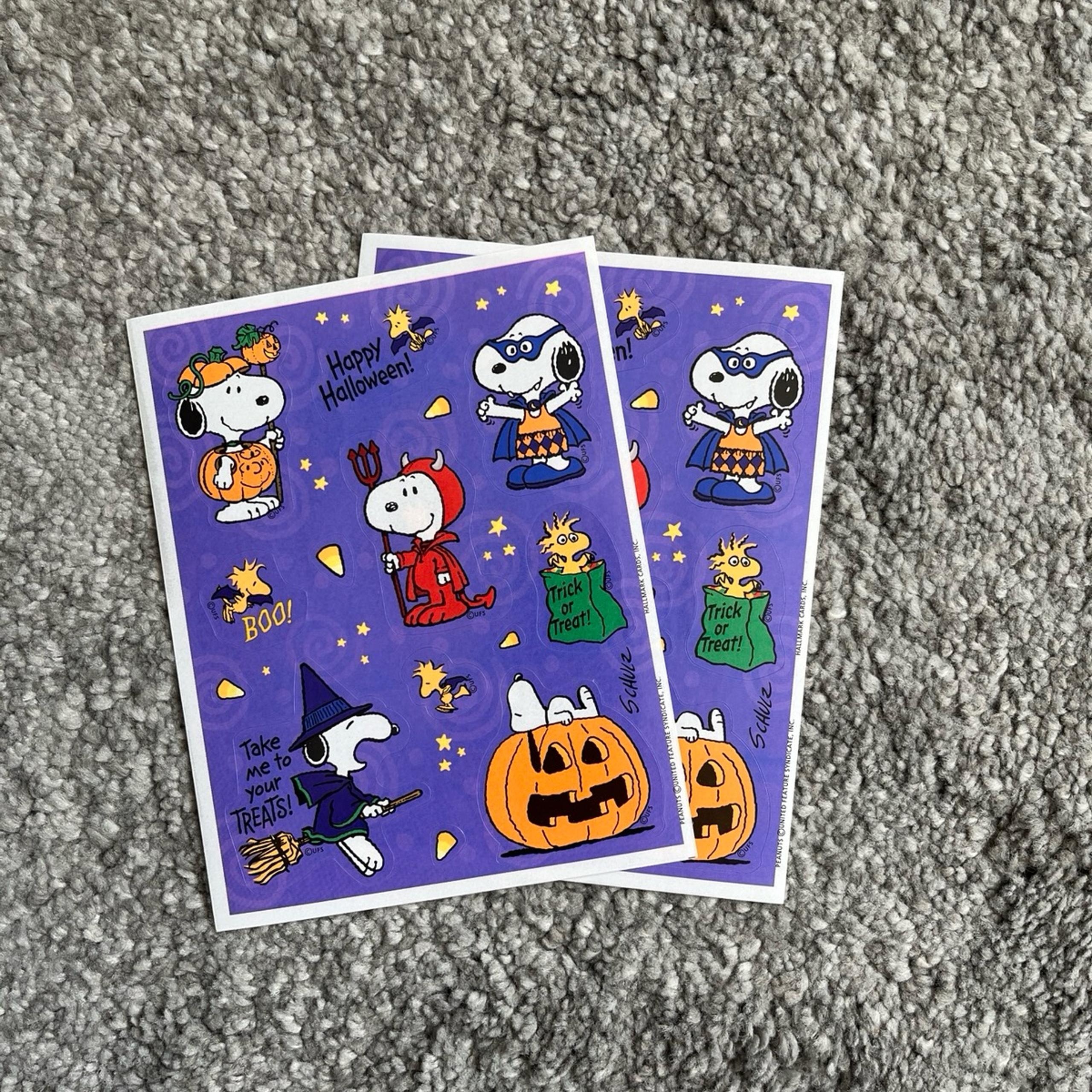 Snoopy Stickers - Hallmark