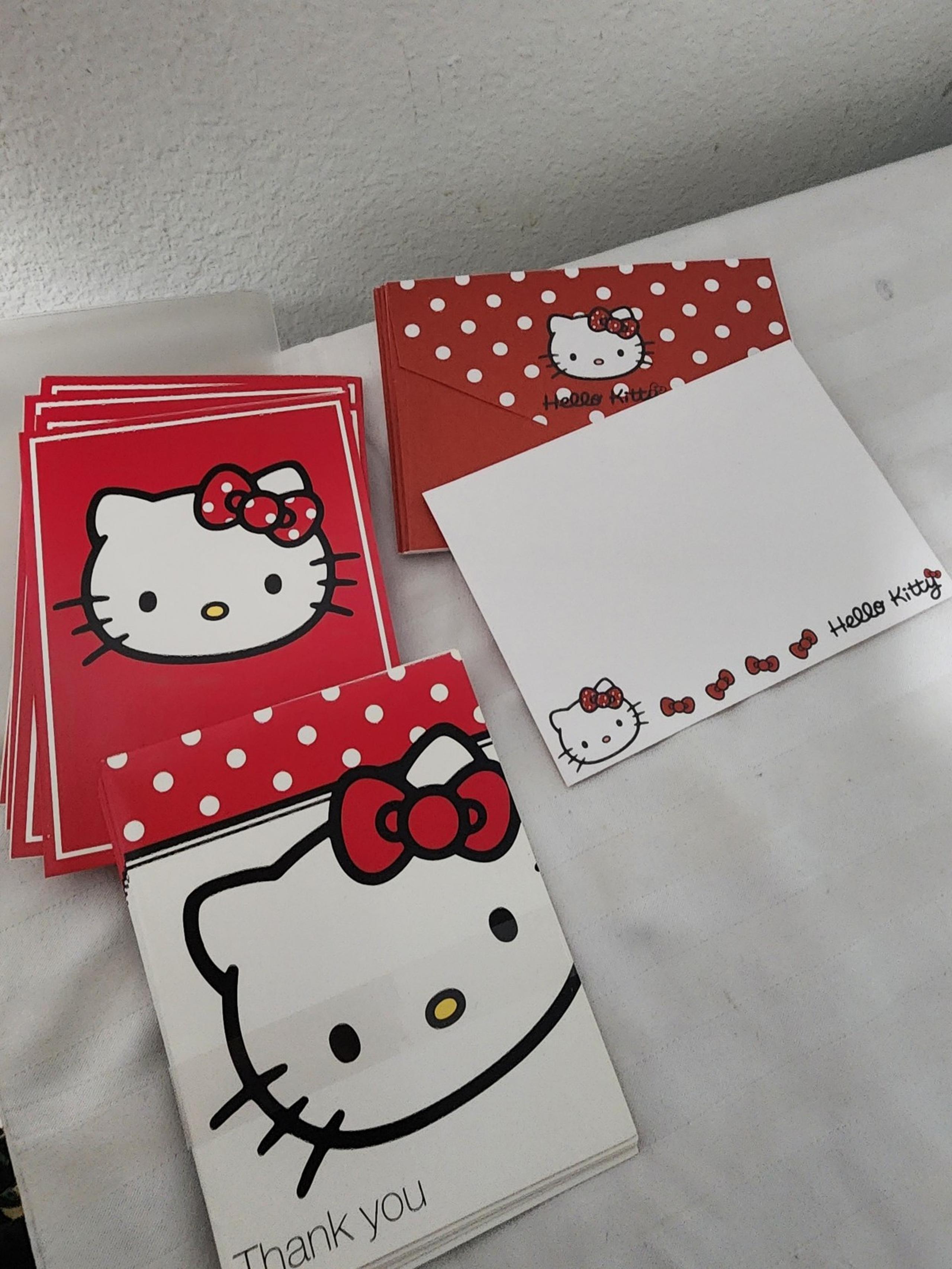 Hello Kitty stationery