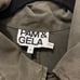 Pam & Gela Utility Cargo Military Jacket Army Green Zip Snap Button Womens Sz M