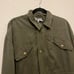 Pam & Gela Utility Cargo Military Jacket Army Green Zip Snap Button Womens Sz M