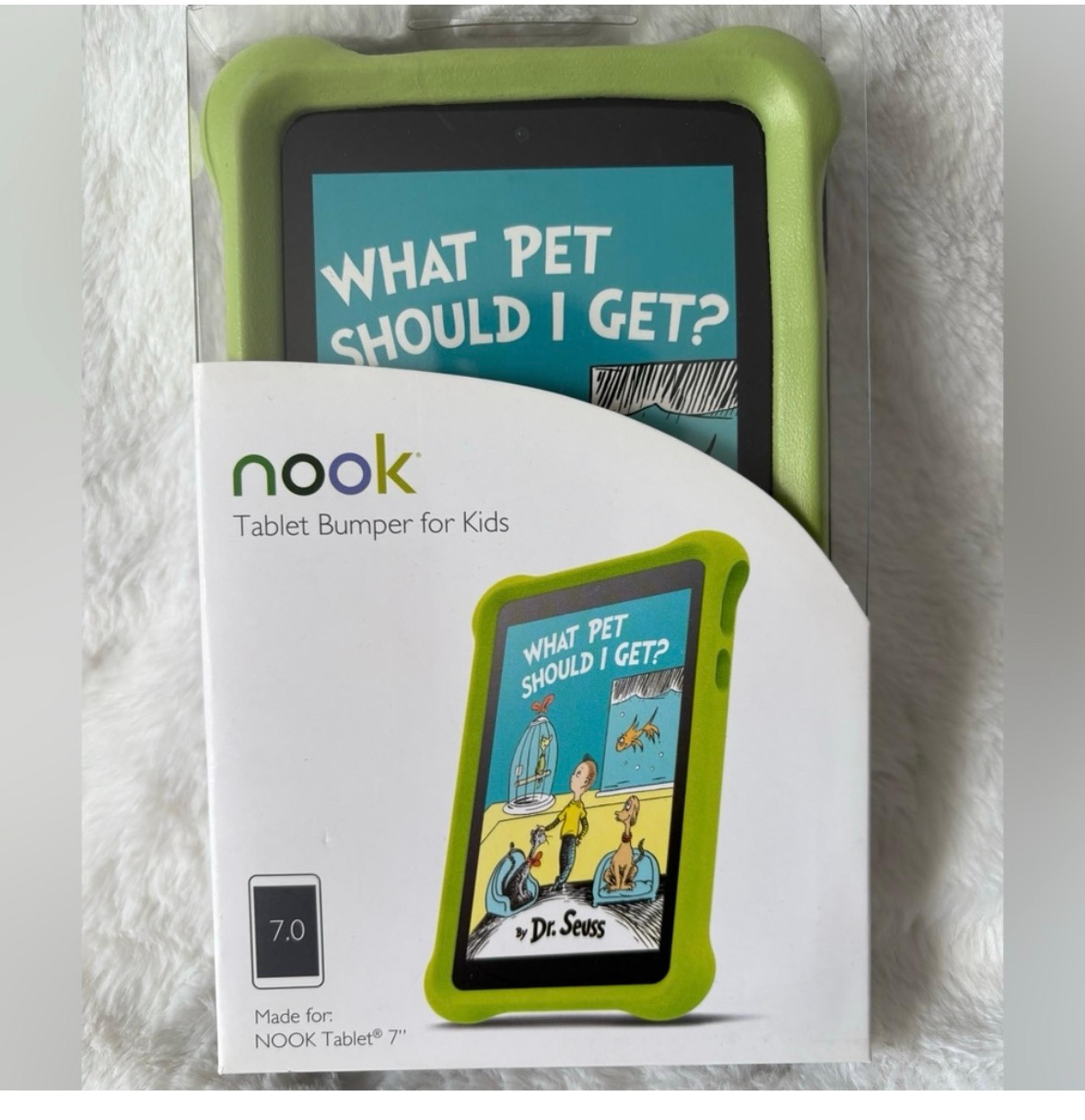 Nook Tablet Bumper for Kids -Green