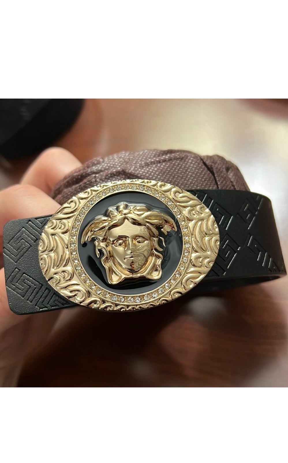 Gold Medusa Belt