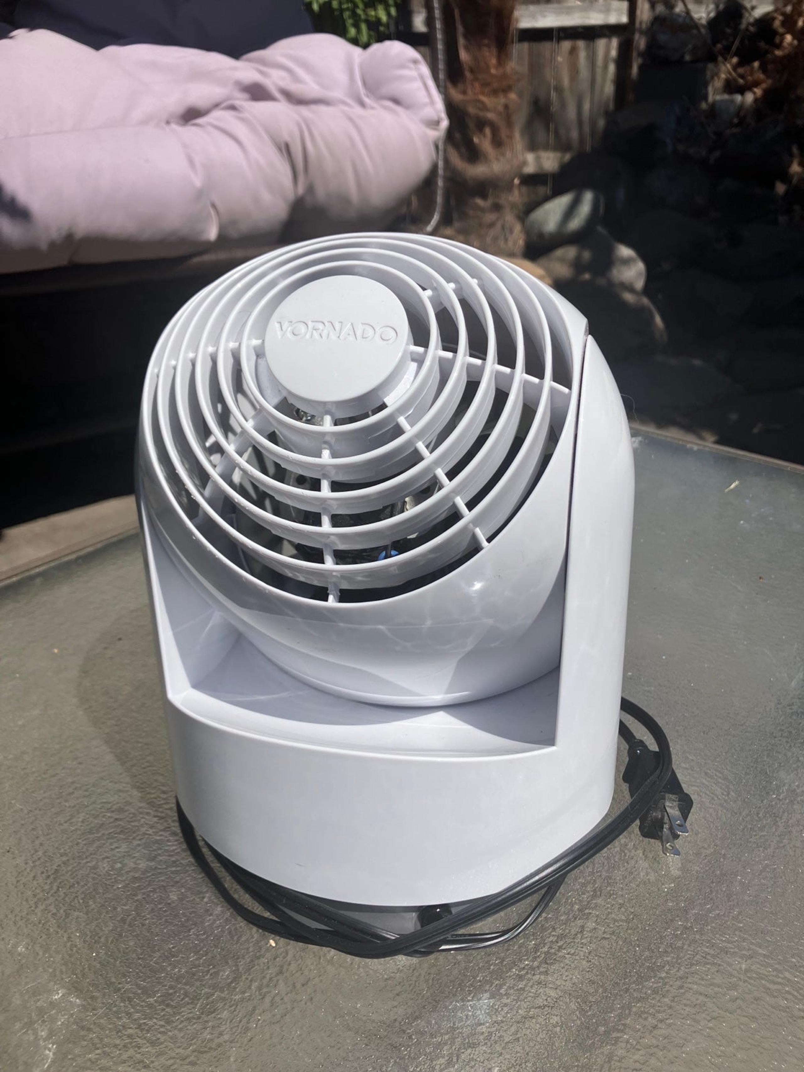 Vornado adjustable table/desk fan