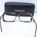 Vintage Versace horn squared eyeglasses Frames