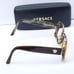 Vintage Versace horn squared eyeglasses Frames