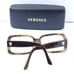 Vintage Versace horn squared eyeglasses Frames