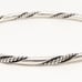 Vintage Sterling Silver Twist Rope Bangle Bracelet