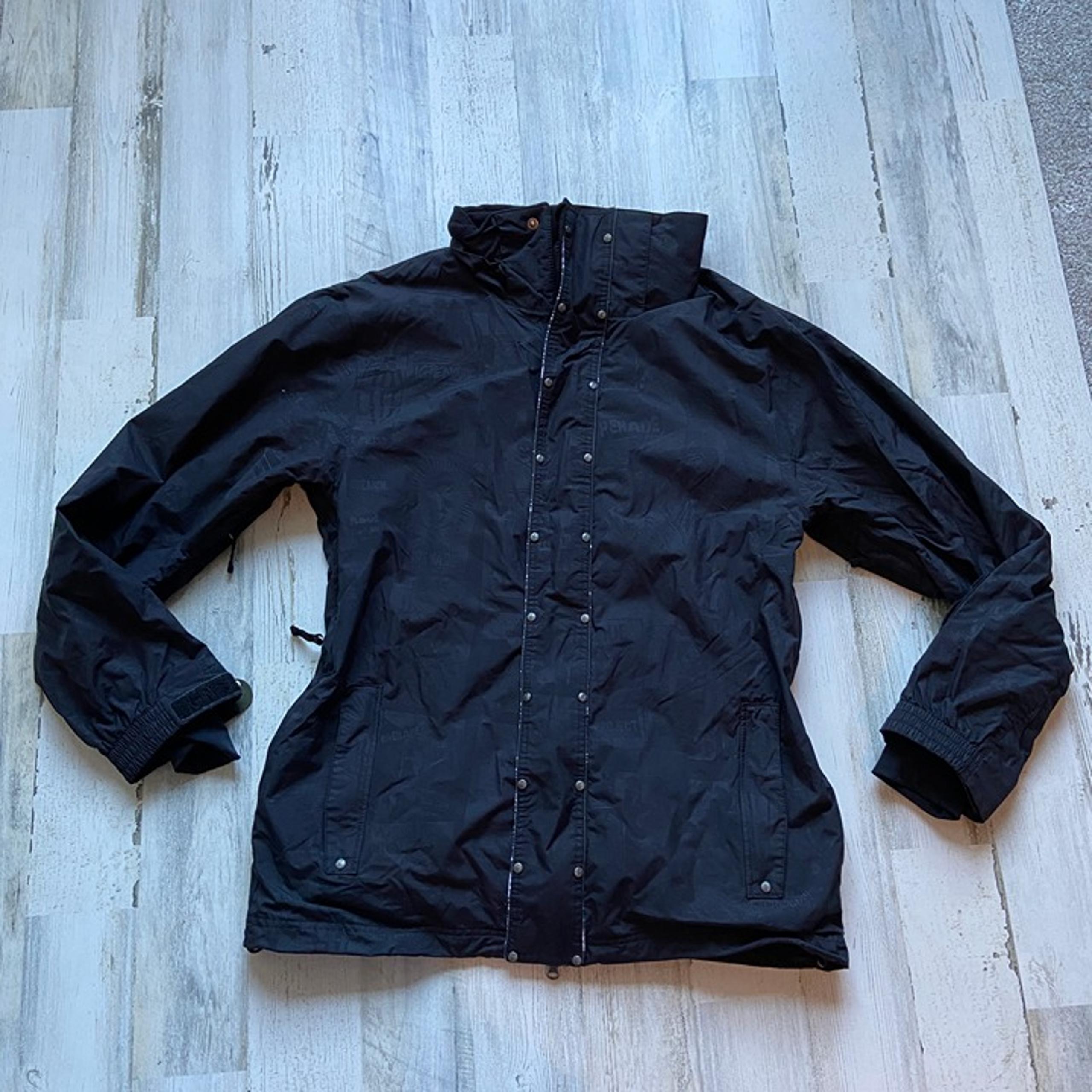 Grenade Fatigue Project Men's Size Medium Snowboard Jacket Black Full Zip Front