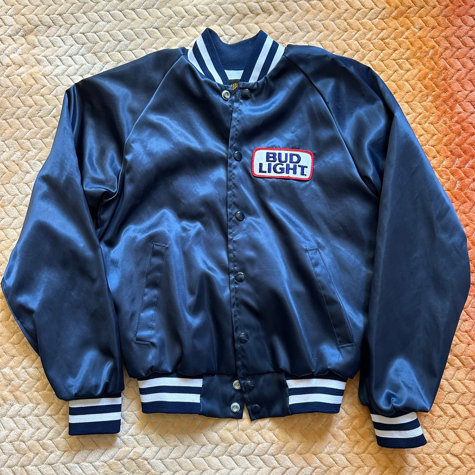 Vintage 1980s Budweiser Employee Jacket S